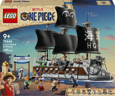 Lego one piece le cuirassé des pirates de Garp jouets pour enfants 75646