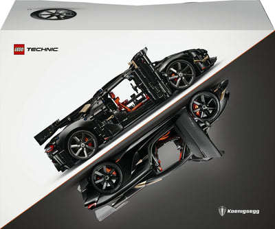 Lego ® Technic Koenigsegg Sadair's Spear Megacar - jeu de construction technique pour adultes - 42232