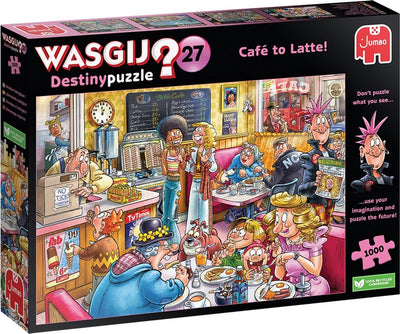 Jumbo Washij Destiny 27 Jigsaw Puzzle de Koffieshop!, 1000st.