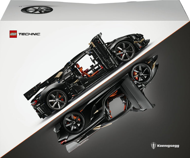 Lego ® Technic Koenigsegg Sadair's Spear Megacar - jeu de construction technique pour adultes - 42232