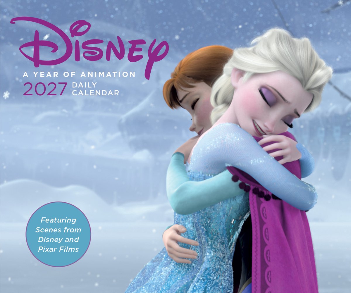 Calendrier quotidien Disney une année d'animation 2027