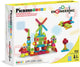 Picassotiles Tuiles Picasso tactiques - jouets de construction - blocs de construction hérisson - jouets de construction - jouets à tige - jouets de construction créatifs - 112 pièces - à partir de 3 ans