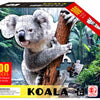 Puzzle en forme de koala, 100 pièces.