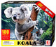 Puzzle en forme de koala, 100 pièces.