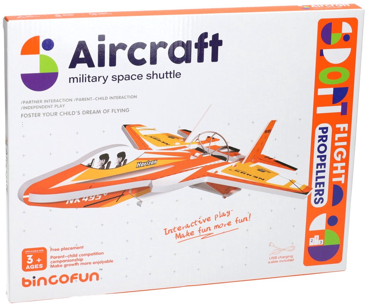 Jeu de construction d'avion avec hélice fonctionnelle