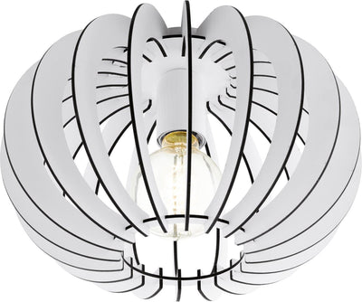 Eglo stellato - plafonnier - e27 - ø40 cm - blanc