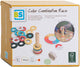 Jeu de course de combinaison de couleurs de jouets BS