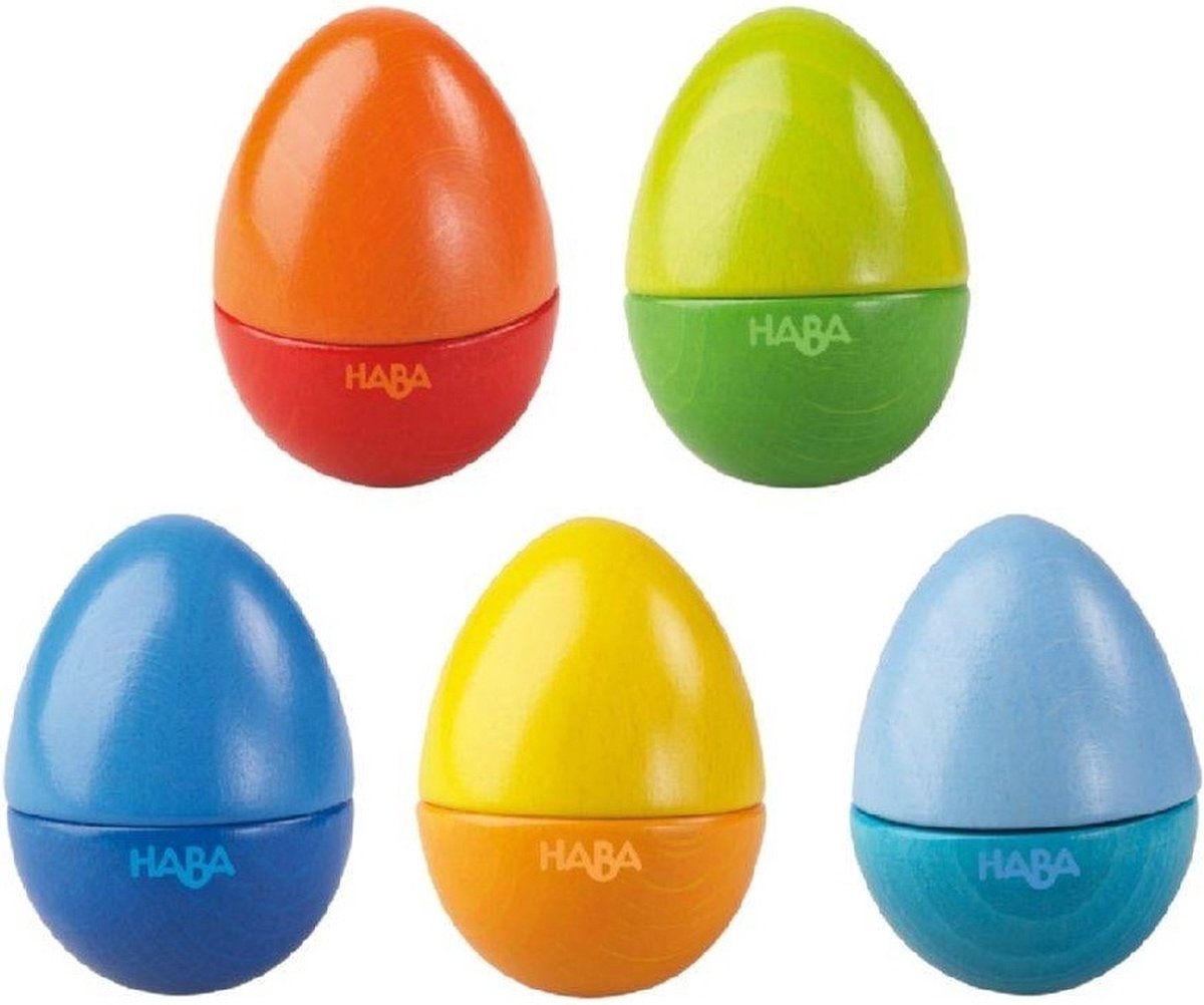 Oeufs de musique Haba - instrument jouet