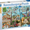 Ravensburger joue Puzzle City Collage, 5000st.
