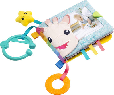 Sophie la girafe mon premier livre photo - livre bébé - livre bébé - jouets bébé - pour 6 photos - à partir de 0 mois - 25x20x45 cm - multicolore