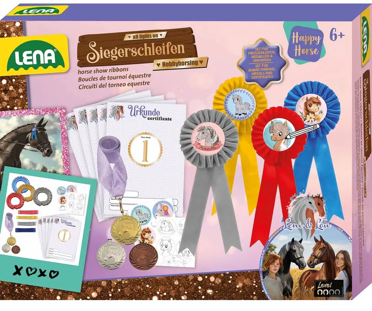 Lena Craft Set Hobby Horses Gagnant Arcs – Jouets créatifs.