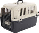 Boîte de transport Flamingo chien s 61×40×41 cm – cage de transport nomade gris foncé