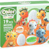 Ensemble d'argile Dino - 6 couleurs d'argile - 19 pcs.