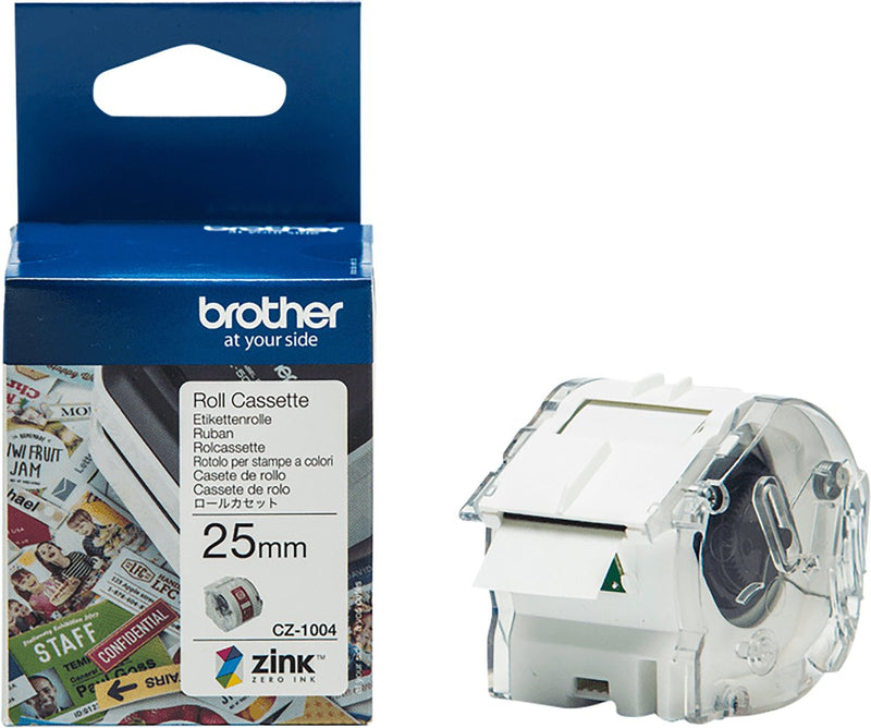 Étiquettes multifonctions brother cz-1004 blanc