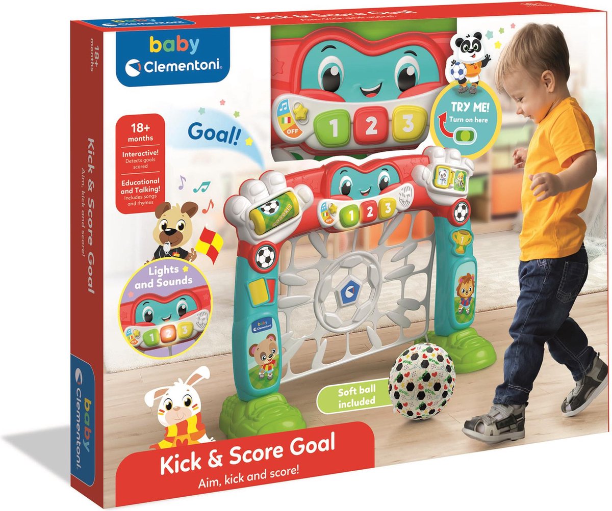 Clementoni Baby - Mon premier but de football