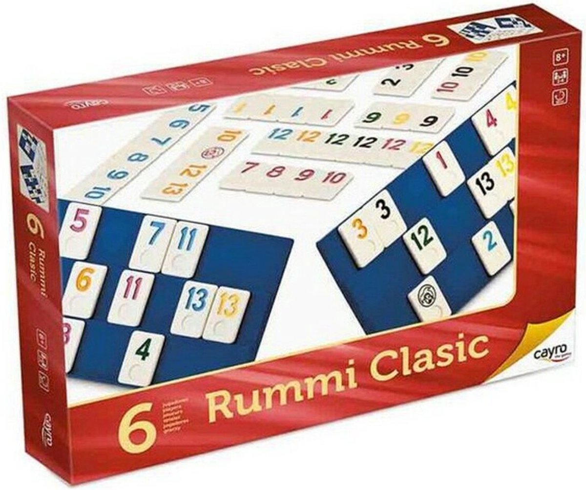Geronimo jeux jeu de société rummi classique cayro (es-pt-en-fr-it-de) (es-pt-en-fr-it-gr) (35 x 26 x 6 cm)
