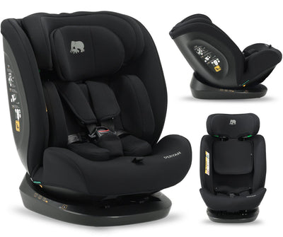 Siège auto Deryan clyde i-size - 40 à 150 cm - groupe 0+ 1 2 3 - noir