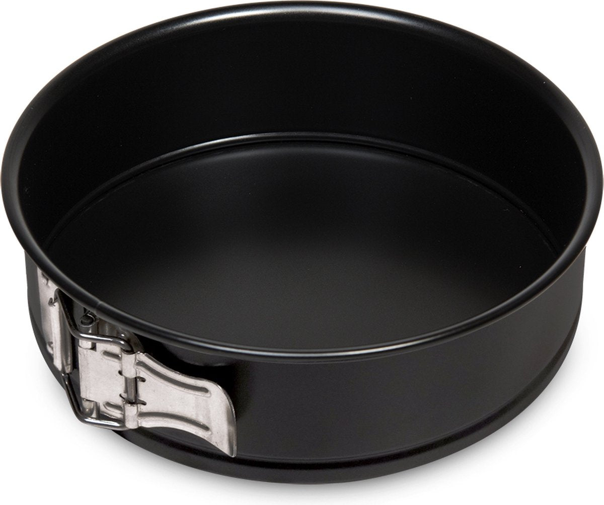 Moule à charnière culinaire de base 20 cm - moule à pâtisserie sans PFA - fond amovible - acier au carbone
