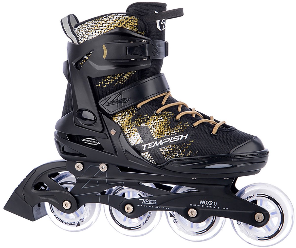 Tempish wox 2.0 84 rollers en ligne - rollers en ligne - femme - or noir - taille 37
