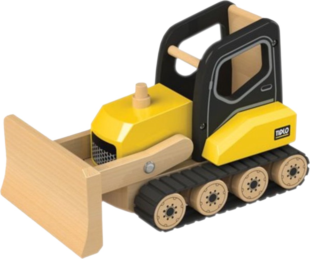 Bulldozer en bois