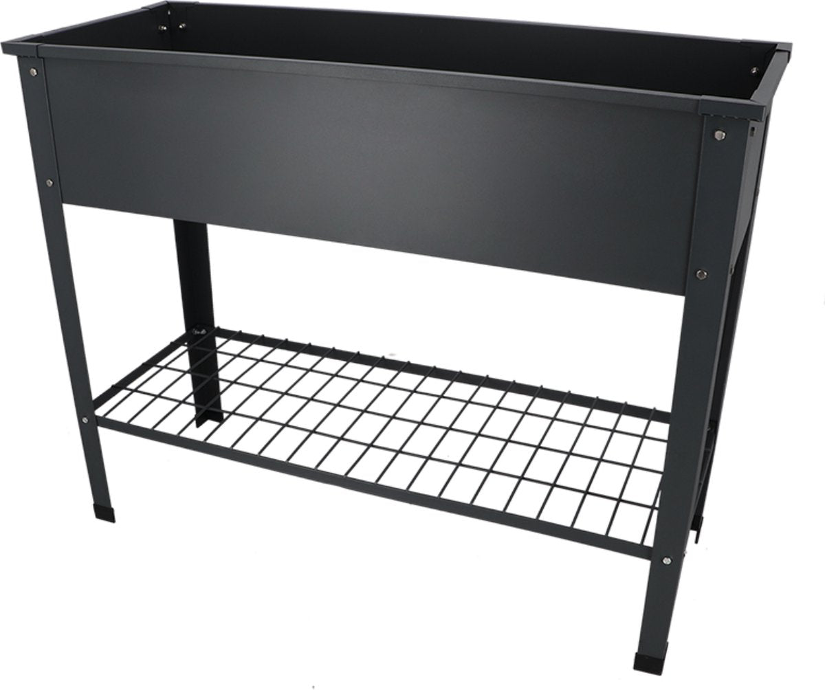 Boîte d'élevage surélevée design Esschert anthracite l