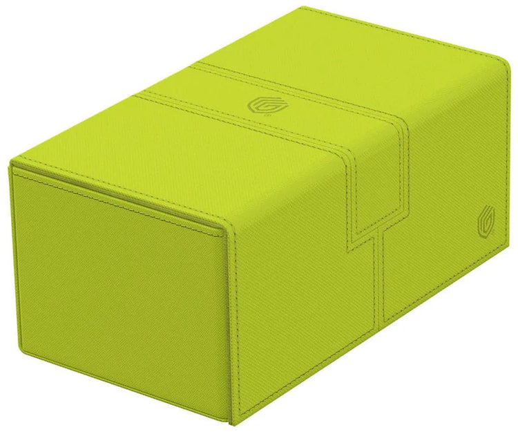 Ultimate guard twin flip'n'tray 200+ xenoskin édition été 2025 - boîtes à cartes lime