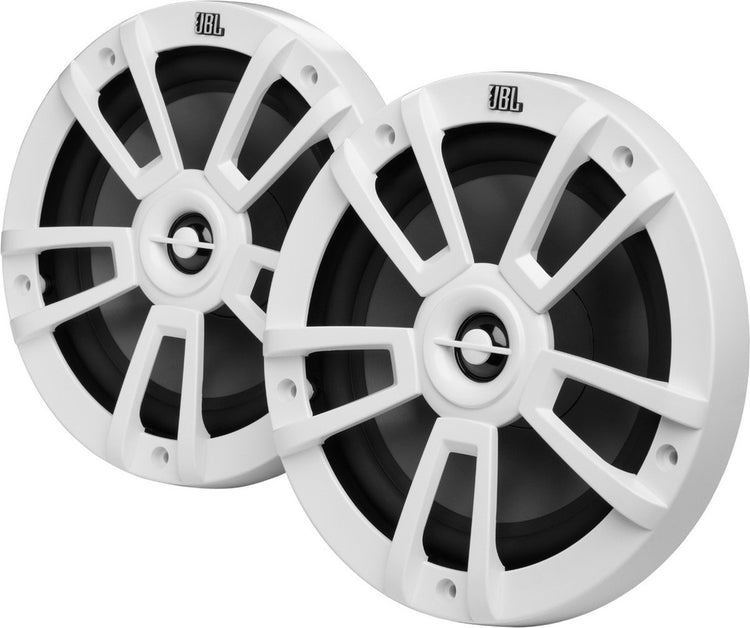 Jbl marine stage 8 - Enceinte audio marine 8 (20 cm) - coaxial 2 voies - 125 w rms 375 w crête - blanc