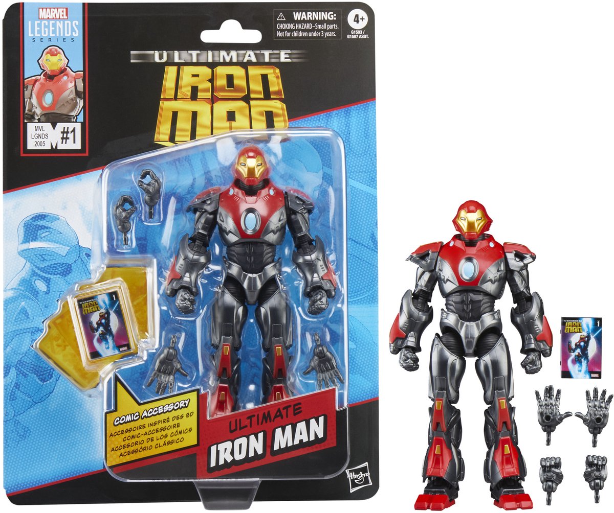 Hasbro Marvel Legends Series Ultimate Iron Man - figurine articulée