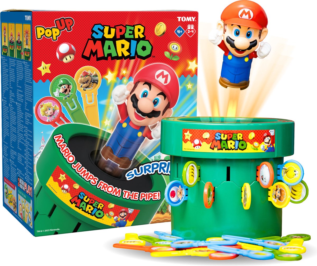 Tomy Pop Up Super Mario Board Game