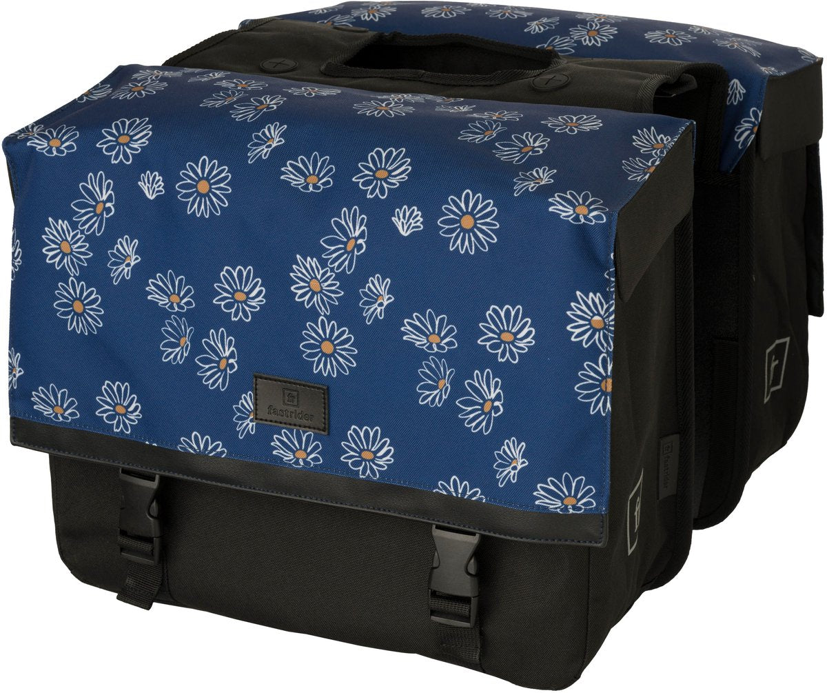 Abi fastrider nara double sac de vélo tendance marguerite