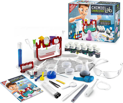 Buki france buki - set de chimie - 200 expériences - laboratoire - jouets éducatifs