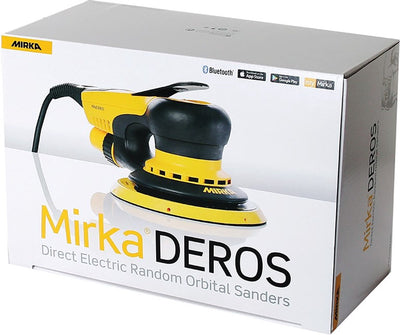 Ponceuse excentrique Mirka Deros 625cv - 150mm - 350w