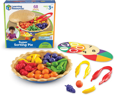 Tarte de super tri des ressources d'apprentissage - 3+