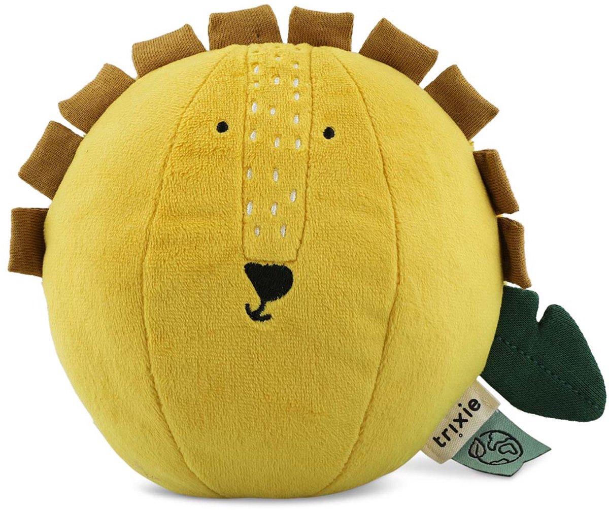 Boule sonore Trixie mr. lion - jouet pour bébé - premier jouet - cadeau maternité - jaune