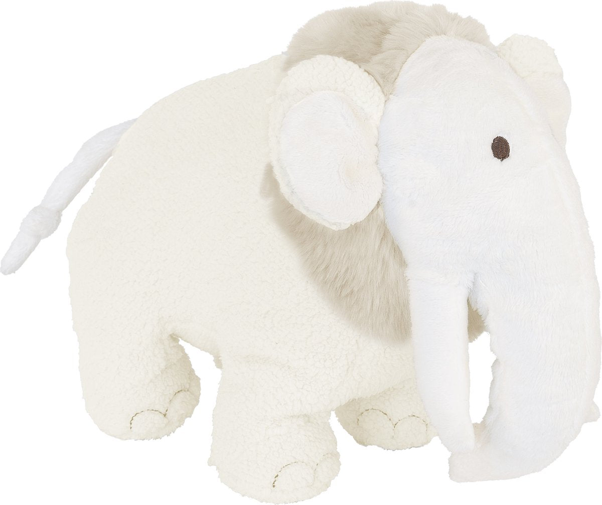 Happy horse mammouth milo peluche 30cm - écru - peluche bébé