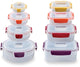 Joseph Joseph Nest Lock Ensemble de 8 contenants pour aliments frais, rond et carré