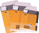 Enveloppe Cleverpack a5 - 176x250mm carton blanc - 5 pièces