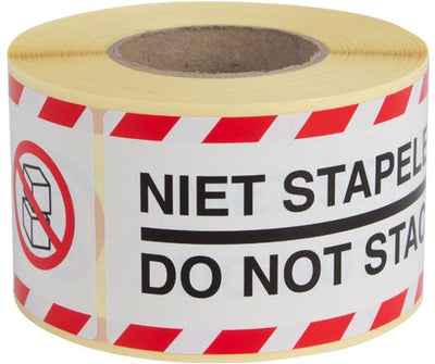 Ne pas empiler les étiquettes Rillprint | pi 46 x 125 mm | rouleau de 250 pièces