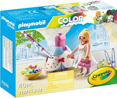 Robe à la mode de Color Playmobil 71374