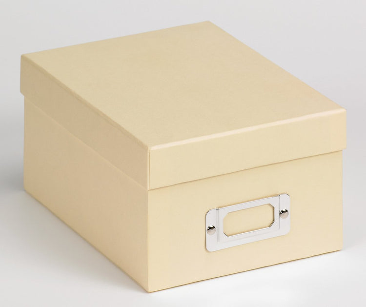 Walther fb-115-h fun - photo storage box - size 17 x 22 x 11 cm - 700 photos 10 x 15 cm - cream