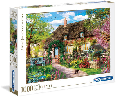 Clementoni - puzzle - 1000 pièces - vieille maison de campagne - collection de haute qualité - puzzle pour adultes