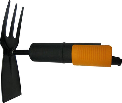 Houe Fiskars quikfit - outils de jardin - désherbants - houe de jardin en acier trempé