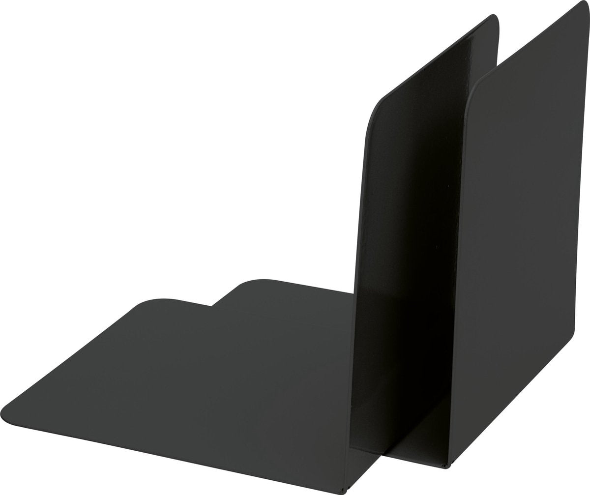 Serre-livres Alco 85x140x140mm métal 2 pièces dans une boîte noire