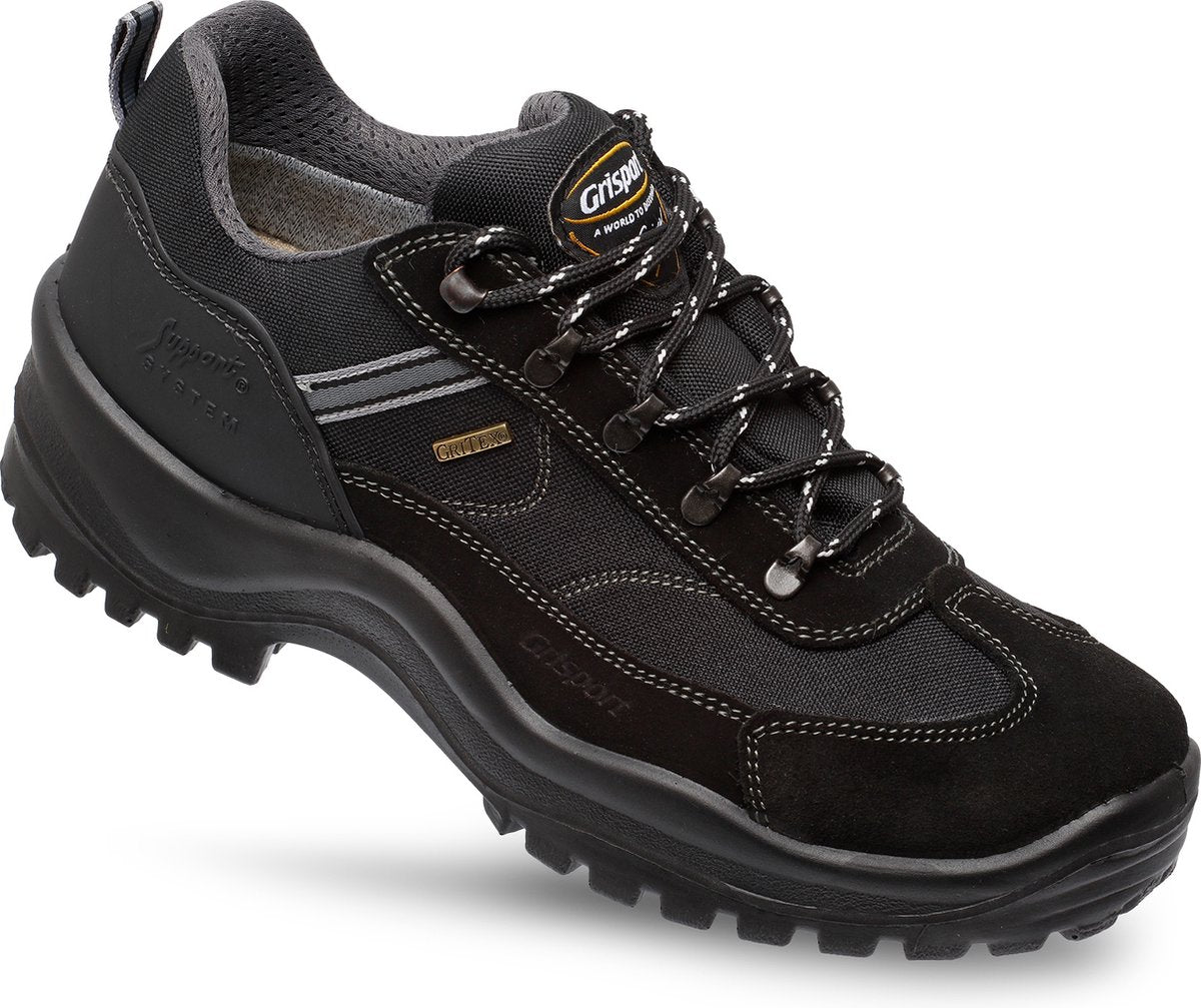 Chaussures de randonnée unisexe Grisport torino basses - noir