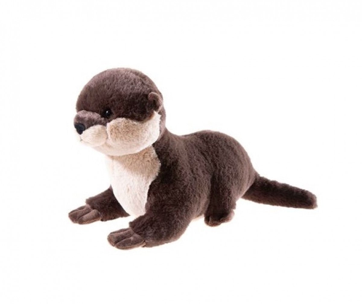 Heunec peluche loutre 40cm - peluche animal.
