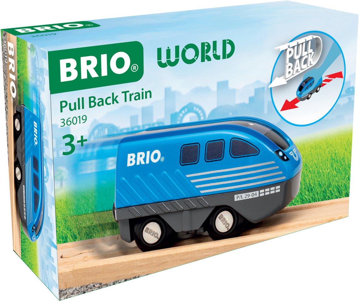 Train à tirer Brio - jouets du monde sans piles - 36019