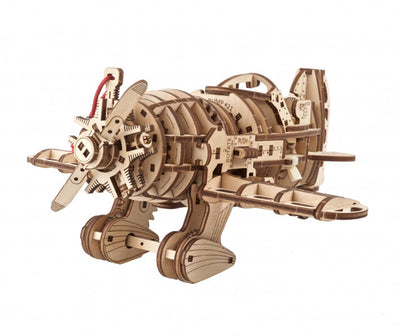 Ugears Mad Hornet avion kit de construction en bois 354 pièces