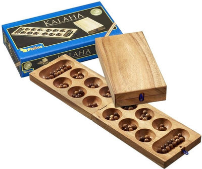 Jeu Philos slap kalaha - jeu de société en bois pour 2 joueurs à partir de 6 ans