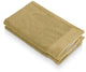 Serviette invité Walra popcorn en coton doux - jaune - 2x 30x50
