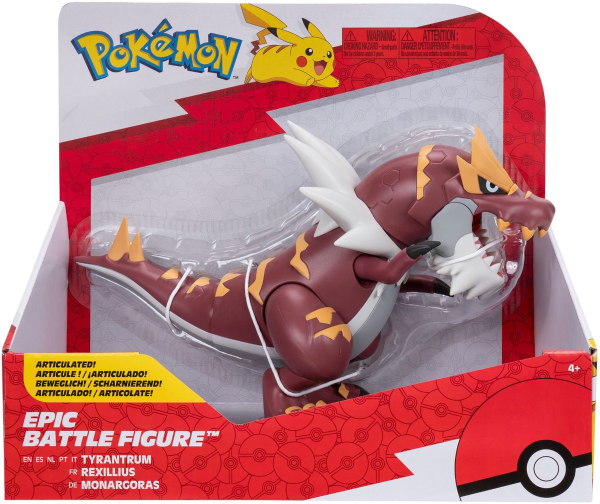 Pokémon épique Tyrantrum 30 cm